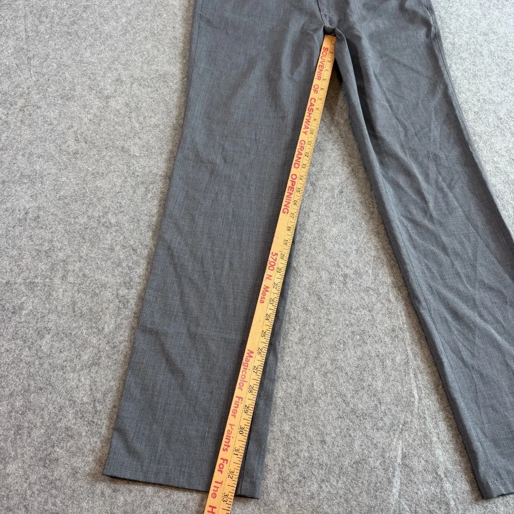 Mizzen + Main Gray Wool‎ Blend Athletic Fit Dress Pants Men's Size 34x33*